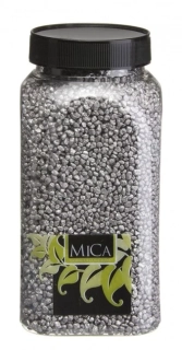  Dekoračný štrk strieborný 2-4mm 250g