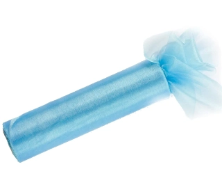 Organza modrá 16cm