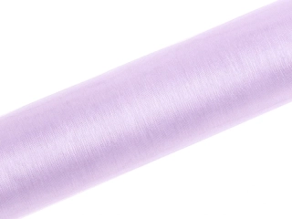 Organza bledofialová bledá 36cm