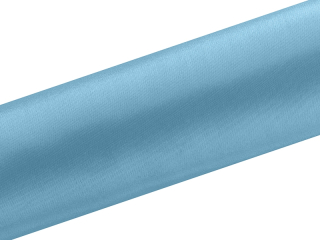 Satén bledý tyrkys 16cm
